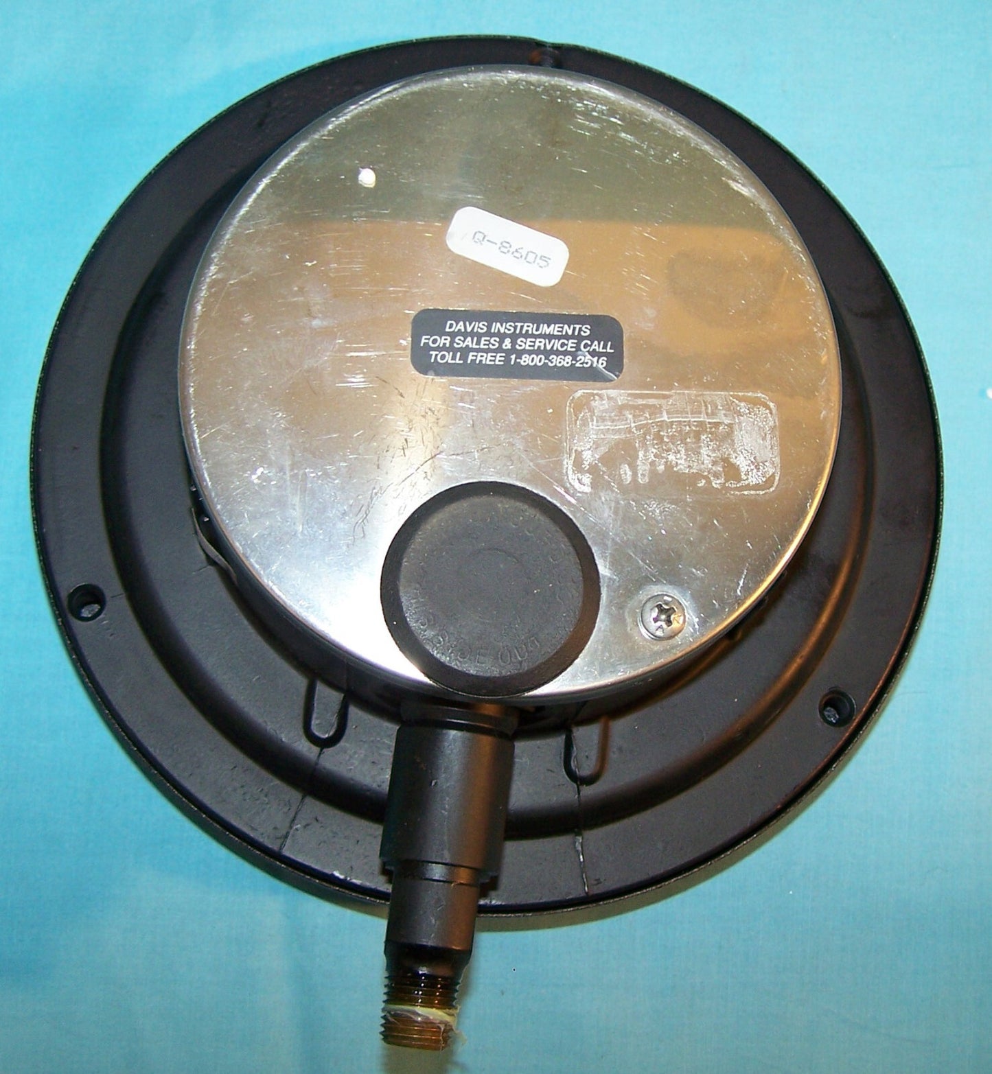 ASHCROFT TEST GAUGE Q-8605 0-200 PSI TEMPERATURE COMPENSATED 0.5 PSI SUBD