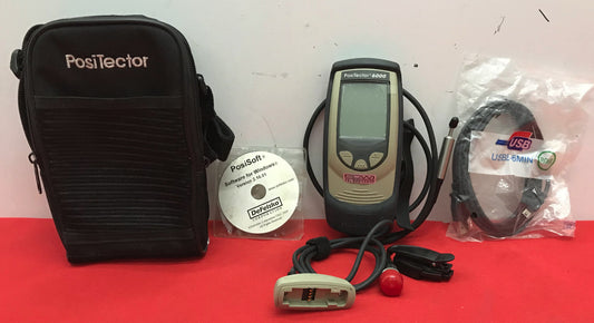 DEFELSKO ®  POSITECTOR ®  6000 COATING THICKNESS GAGE INSTRUMENT F45S PROBE