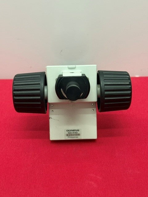 OLYMPUS SZ2-STB1 E ARM FOCUS MOUNT POD HOLDER MICROSCOPE HEAD HOLDER 76 MM