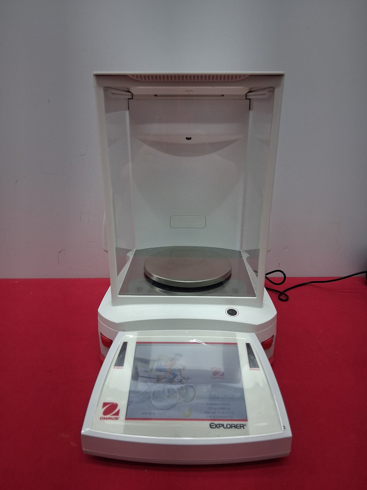 OHAUS EXPLORER EX223 PRECISION BALANCE 220G X 0.001G 5.1" DRAFT SHIELD