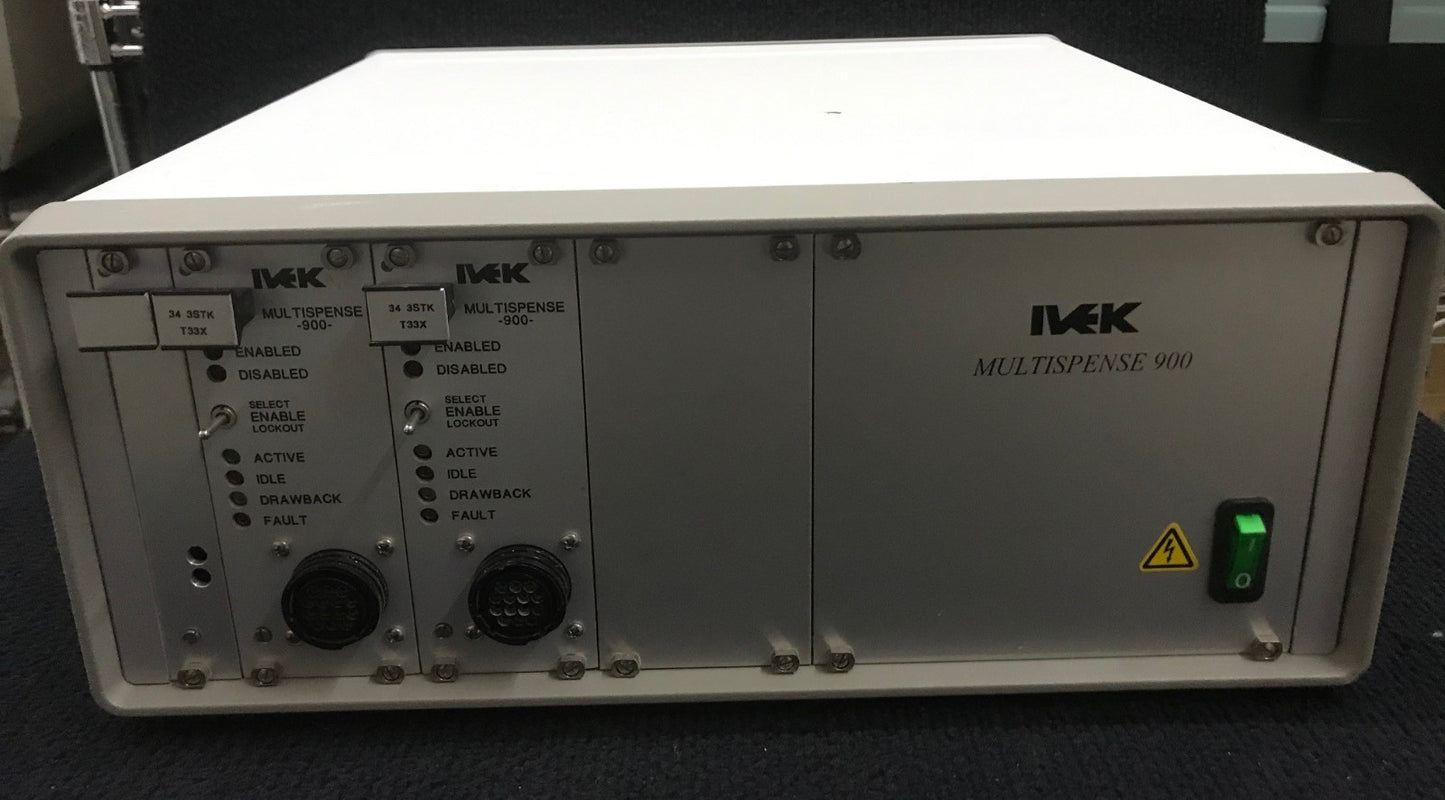 IVEK MULTISPENSE 900 520102-G02ABA SN 16096 FOR PARTS OR REPAIR