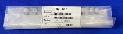 VINATECH HY-CAP VEC2R7505QG SUPERCAPACITOR 2.7V - 1 PACKAGE QTY 10