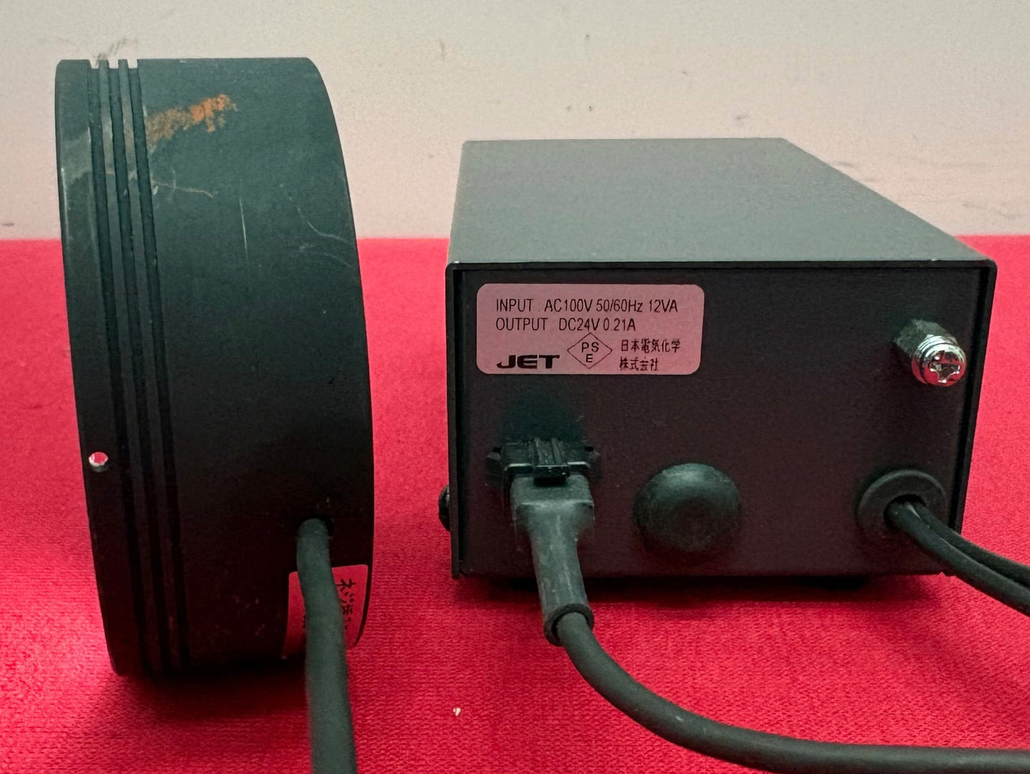 OMRON CCS PSB-524V ANALOG CONTROL UNIT w/ LED RING CONTINUOUS LIGHT