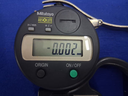 Mitutoyo Absolute 547-526 Digital Thickness Gauge 543-593BS With Case
