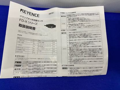 KEYENCE FD-XA1 FDXA1 160XA1 #1A910382A FLOW GAUGE GAGE