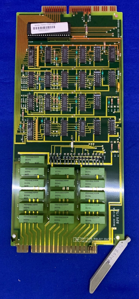 Scheda di uscita relè HP Hewlett-Packard 69730A 2345A-22702 