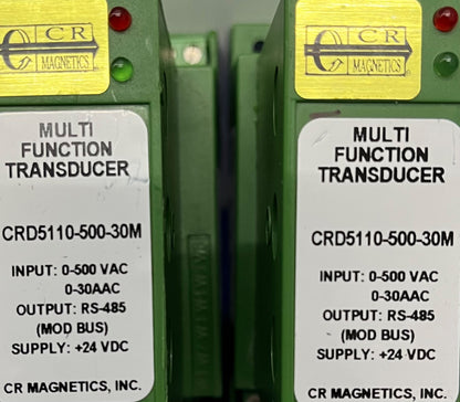 CR MAGNETICS CRD5110-500-30M TRANSDUCTEUR NUMÉRIQUE MULTIFONCTION À ÉLÉMENT UNIQUE - 2