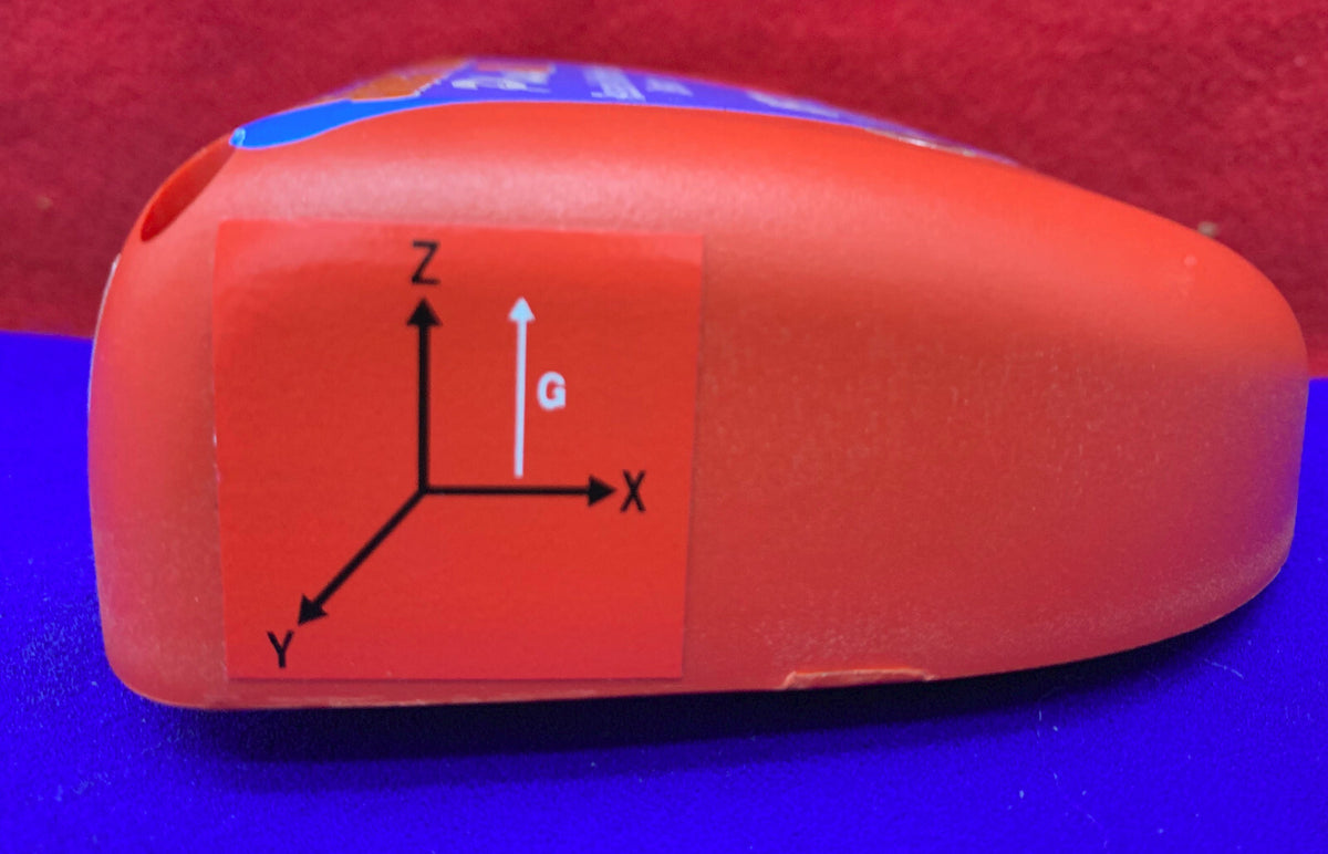 TEMPORIZADOR DE CHOQUES CON SENSOR INSTRUMENTADO IST MÁS DETECTOR DE CHOQUES MÚLTIPLES REUTILIZABLE 3D - USADO