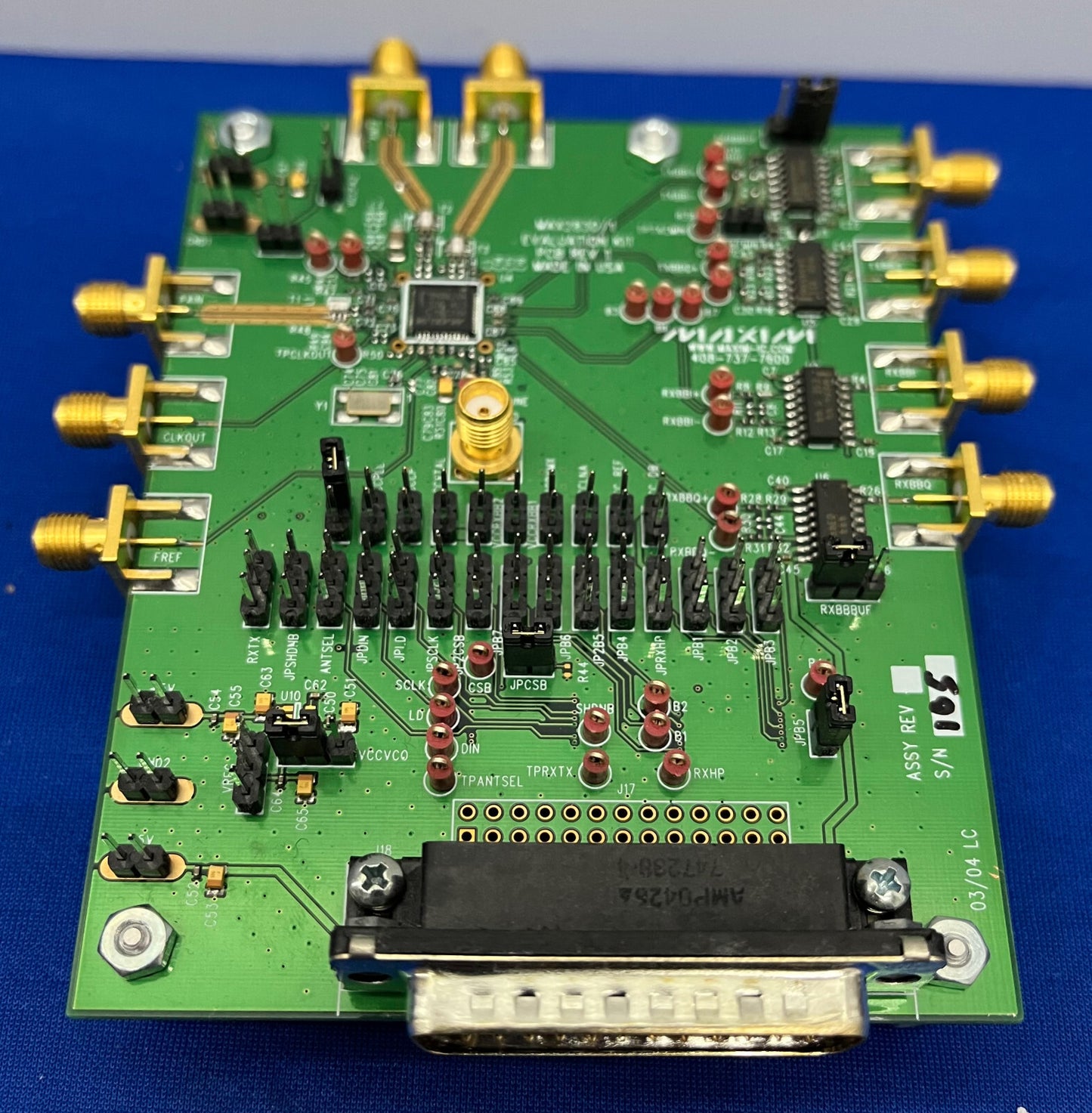 KIT DI VALUTAZIONE MAXIM MAX2830/1 PCB REV 1