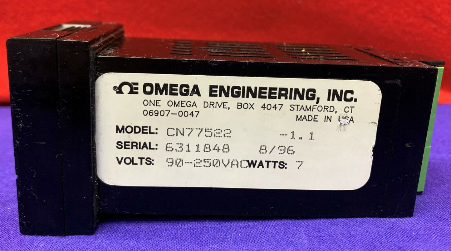 Controlador de temperatura Omega Micromega CN77522 90-250 VCA 