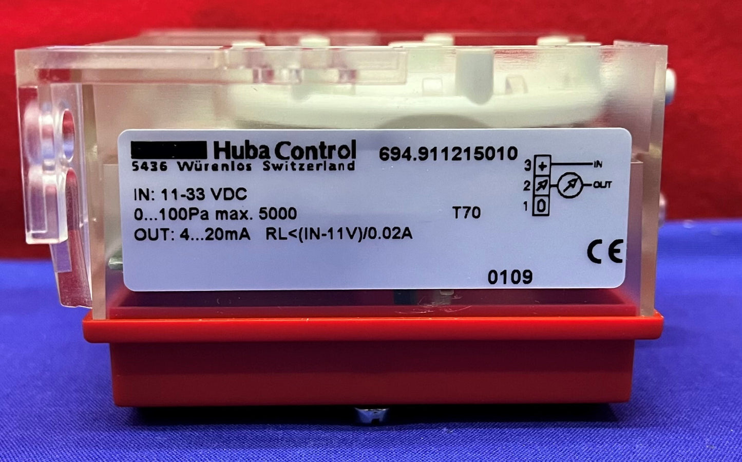 Trasmettitore di pressione relativa e differenziale Huba Control 694.911215010