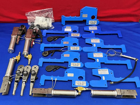 VOOR ONDERDELEN/REPARATIE Astro Tool Pneumatische Verstelbare Krimptang 621100SS 8-Staps