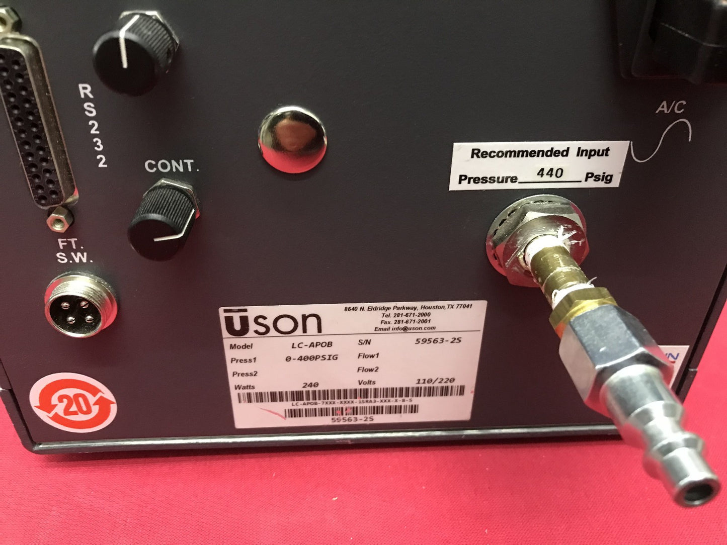 Uson SPRINT LC-AP0B MULTI AIR TESTER / LEAK TESTER