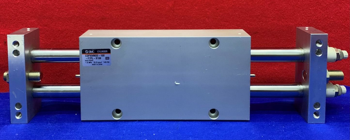 SMC Zylinderschlitten CDPXWM25-100-F7PL-X138 / CDPXWM25100F7PLX138
