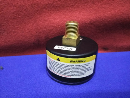 MANÓMETRO GRAINGER 4FLZ8 0-160 PSI 1 ½” Diámetro 