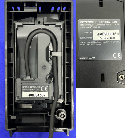 CONTROLLER DEL SENSORE DI SPOSTAMENTO LASER KEYENCE LK-G5001P E PANNELLO DISPLAY LK-HD500