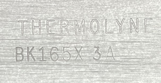 1 LOT VAN QTY 2 - THERMOLYNE BK165X3A ALUMINIUM WARMTEBLOK 30 WELLS VOOR 6mm BUIZEN