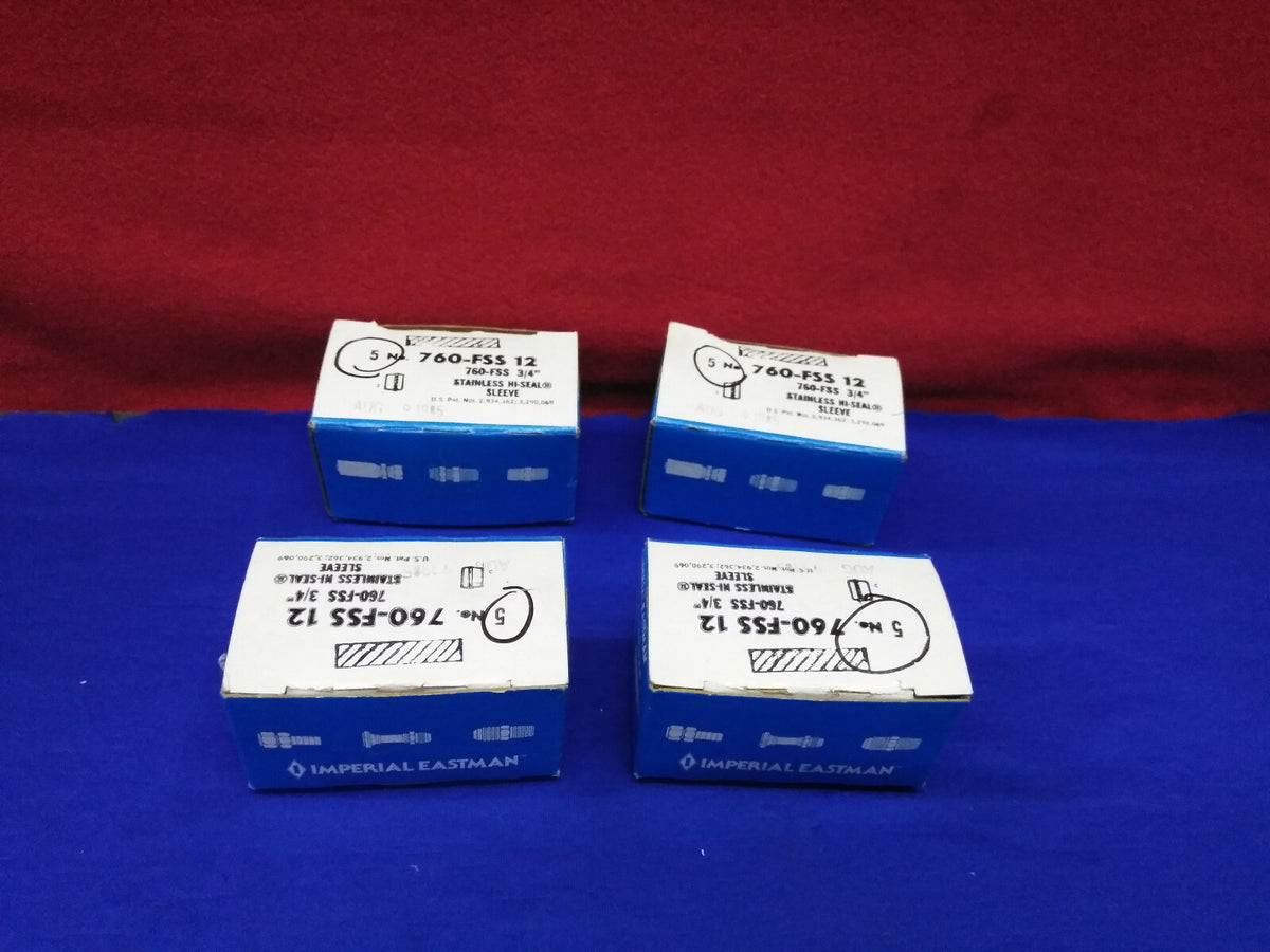 4 DOZEN - ELK MET 5 MOUWEN IMPERIAL EASTMAN 760-FSS 12 3/4" HI-SEAL®