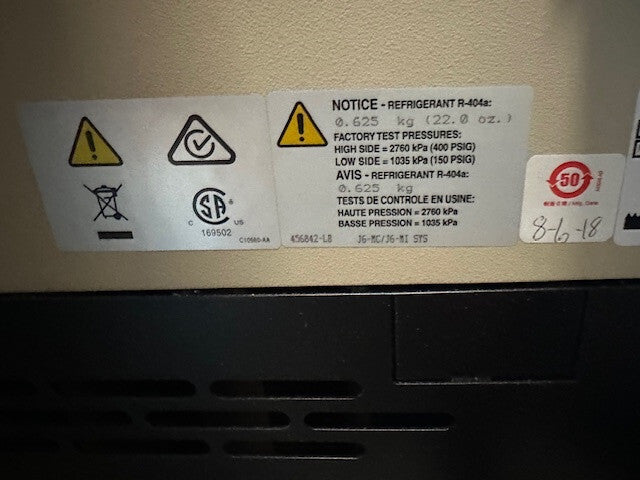 FOR PARTS REPAIR BECKMAN COULTER J6-MI CENTRIFUGE 208V 25A 60 HZ CAT NO 360291