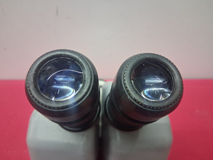 NIKON SMZ645 8-50X BINOCULAR STEREO ZOOM MICROSCOPE HEAD WITH 10X EYEPIECES