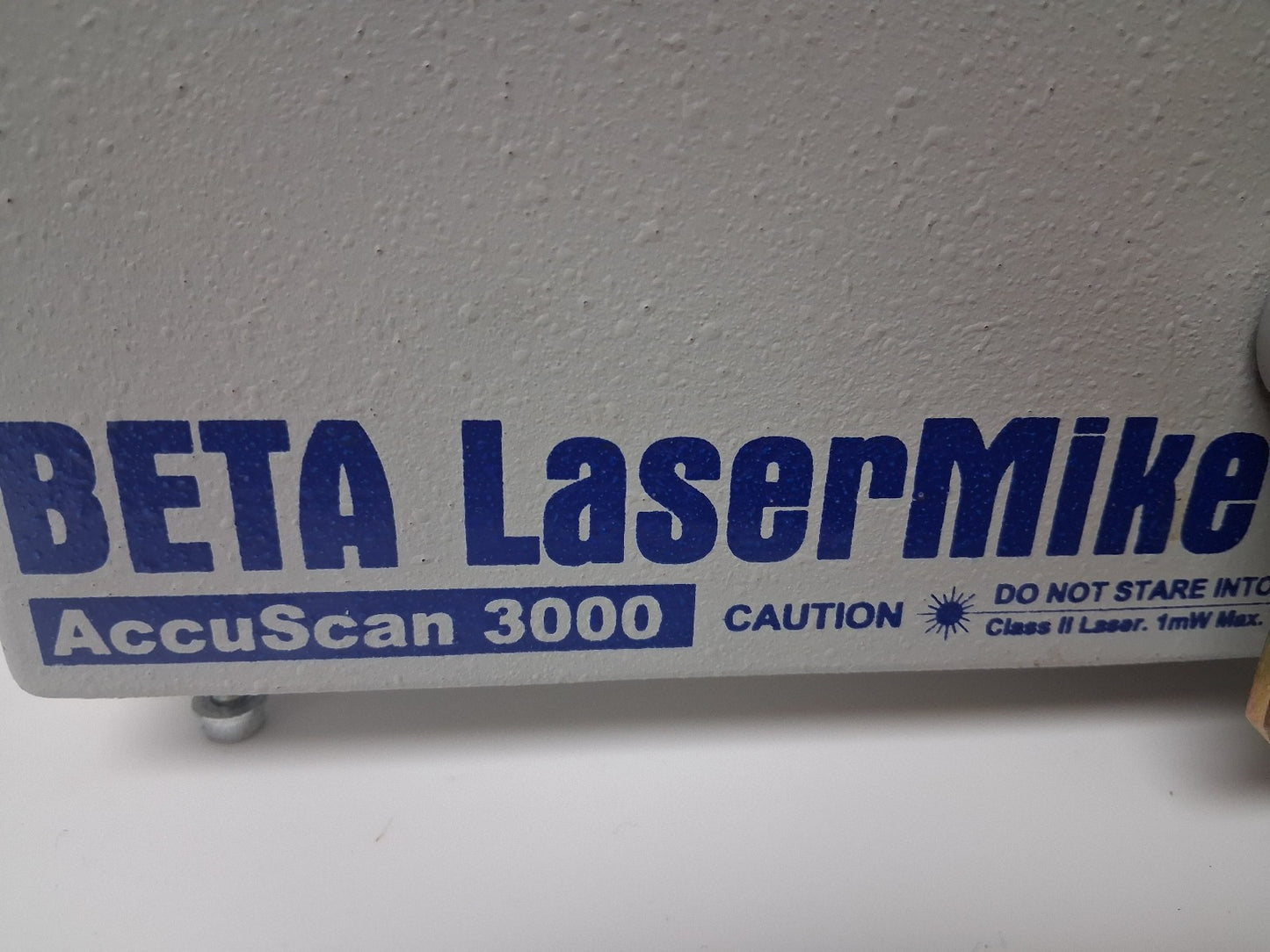 Beta Lasermike Accuscan 3000 DEVICE GA1530-7422-4/A FOR PARTS/REPAIR