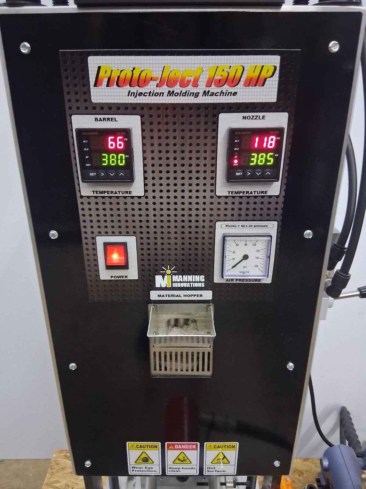 Proto-Ject 150 hp Injection Molding Machine Press 1.5 oz shot size High Pressure