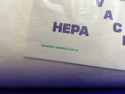 1 PAQUETE DE 10 BOLSAS - PRO-TEAM / PROTEAM LV8-43 LINEVACER 10 BOLSAS DE PAPEL CON FILTRO HEPA 