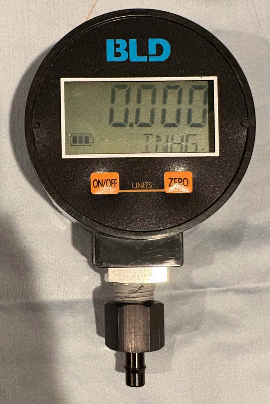 GRAINGER BLD DIGITAL PRESSURE GAUGE W/LCD DISPLAY 23V727 YSB-068GP01