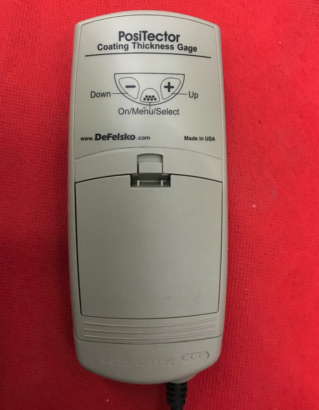 DEFELSKO ®  POSITECTOR ®  6000 COATING THICKNESS GAGE INSTRUMENT F45S PROBE