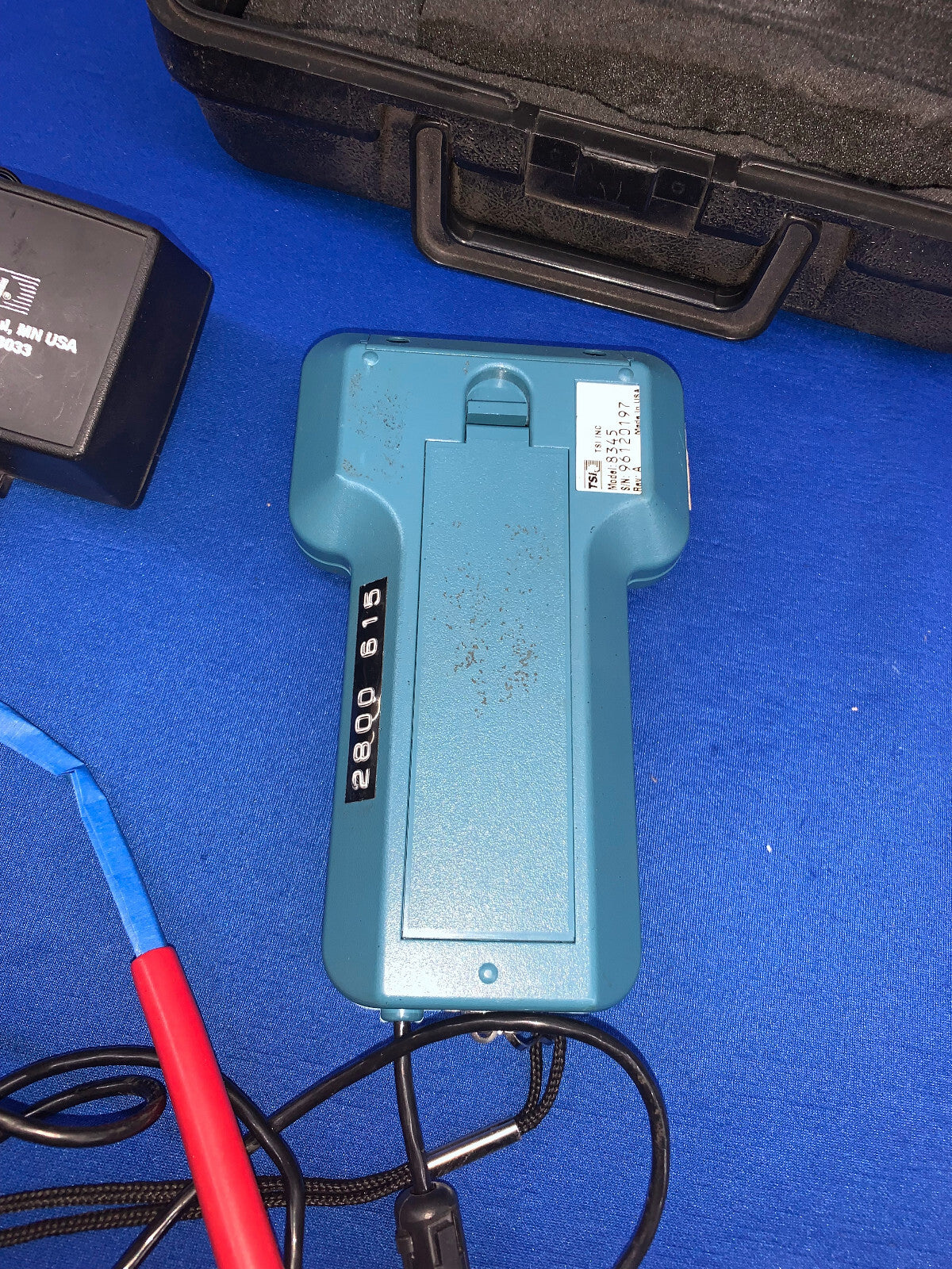 TSI 8345 VELOCICALC SNELHEIDSMETER INCLUSIEF VOEDING