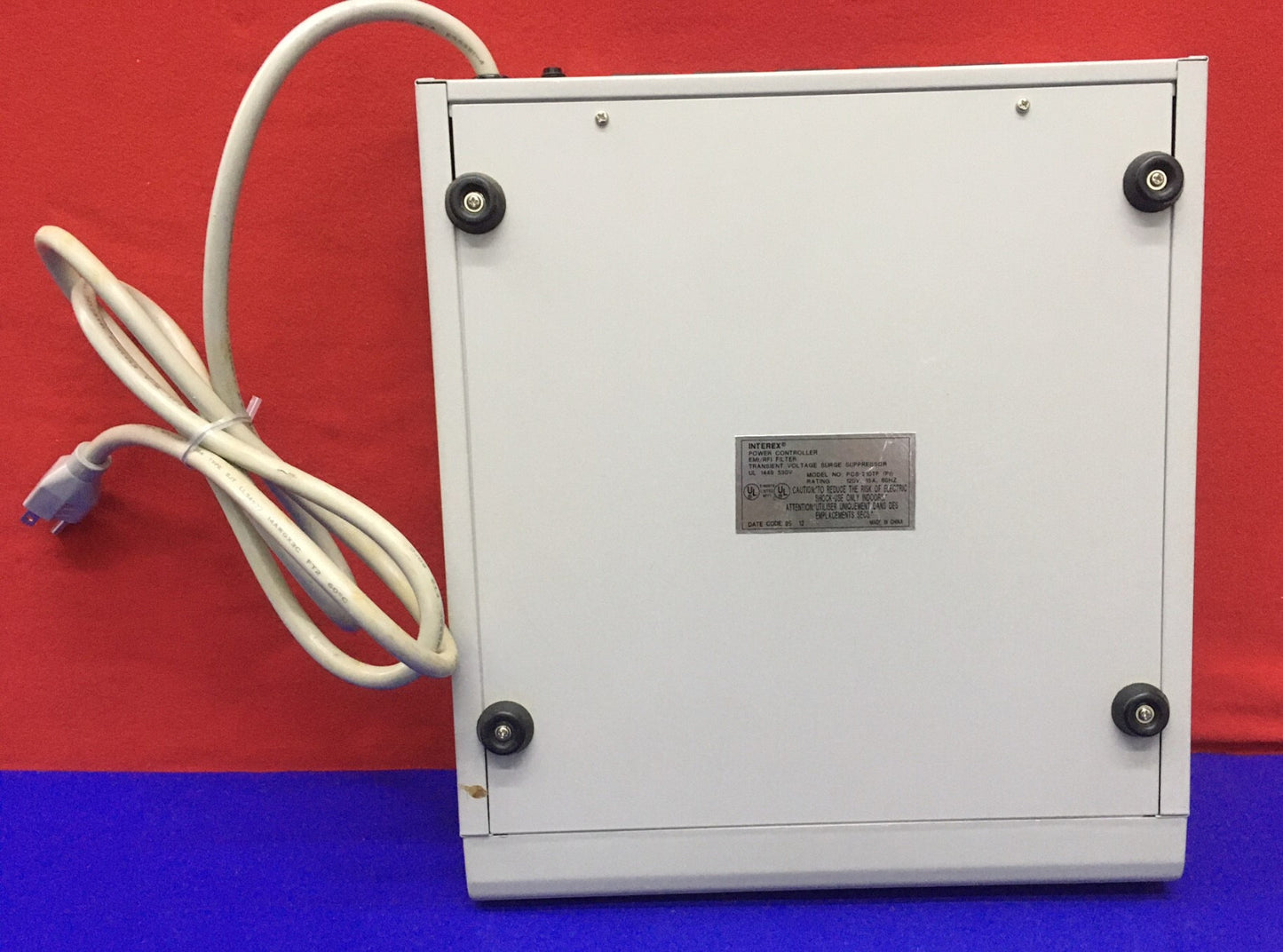 INTEREX SURGE/SLAYER PCS-210TF POWER CONTROLLER 120V 15A 60HZ POWERS UP