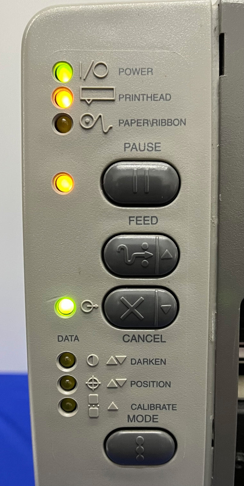 ZEBRA STRIPE S600 ™  LABEL PRINTER S600-101-00100 - PARTS/REPAIR