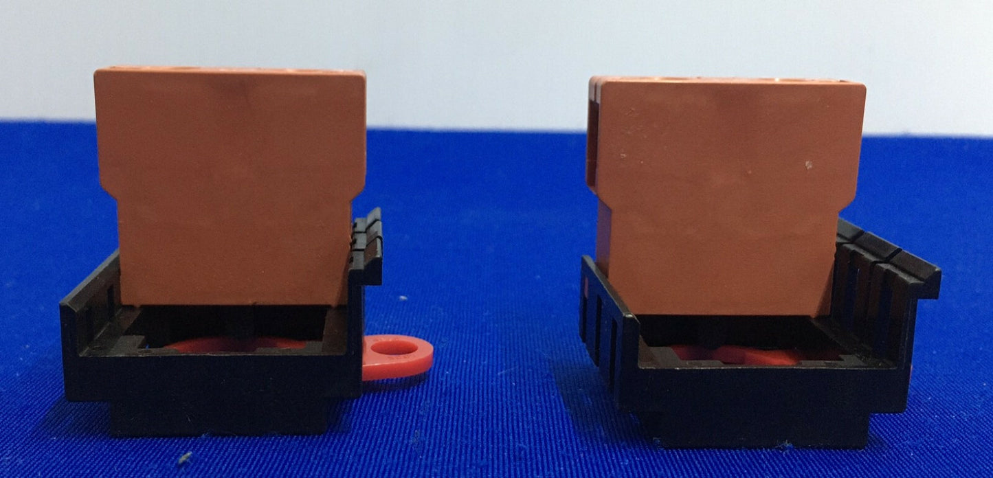1 LOT QTY OF 2 - OMRON A22-01 CONTACT SWITCH BLOCK