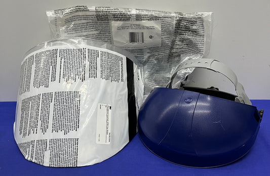 CASQUE À CLIQUET 3M 82783-00000 H8A ET ÉCRAN FACIAL EN POLYCARBONATE WP96 - QTE 4