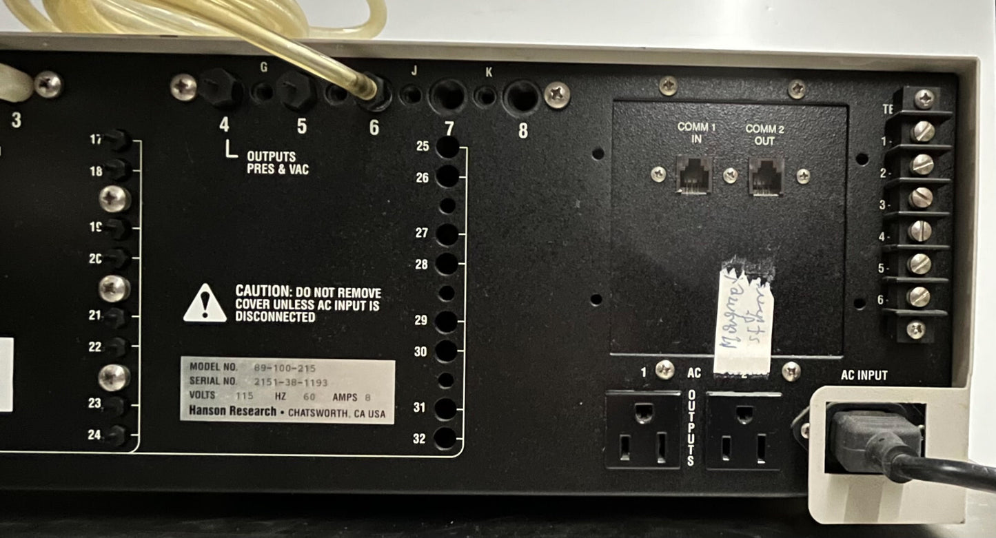 HANSON RESEARCH SIP ディスポーザ コントロール ユニット 89-100-215 - 部品/修理用