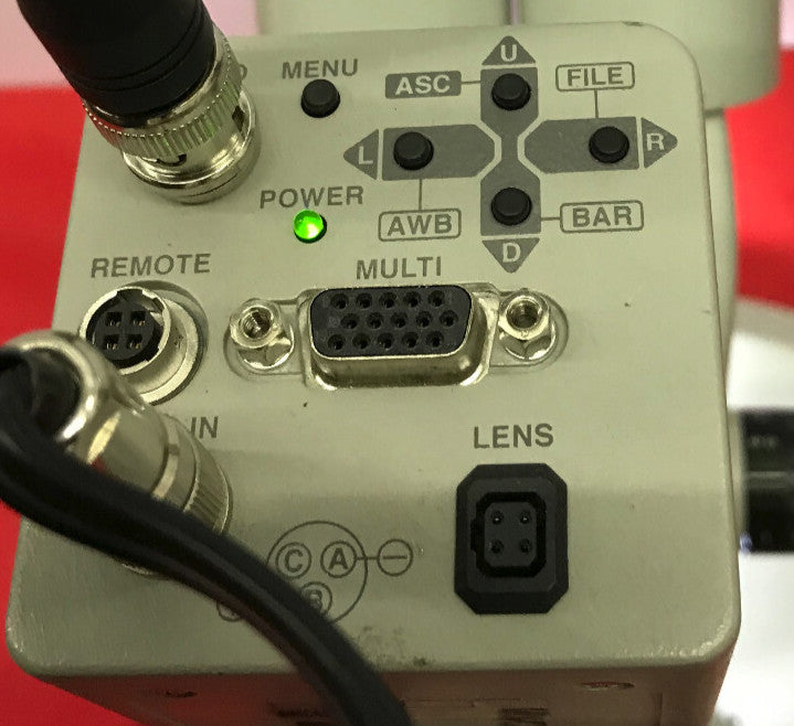 MMBT 50X Trinocular Video Microscope LED Top and Backlighting SZ-WF10X Eyepieces