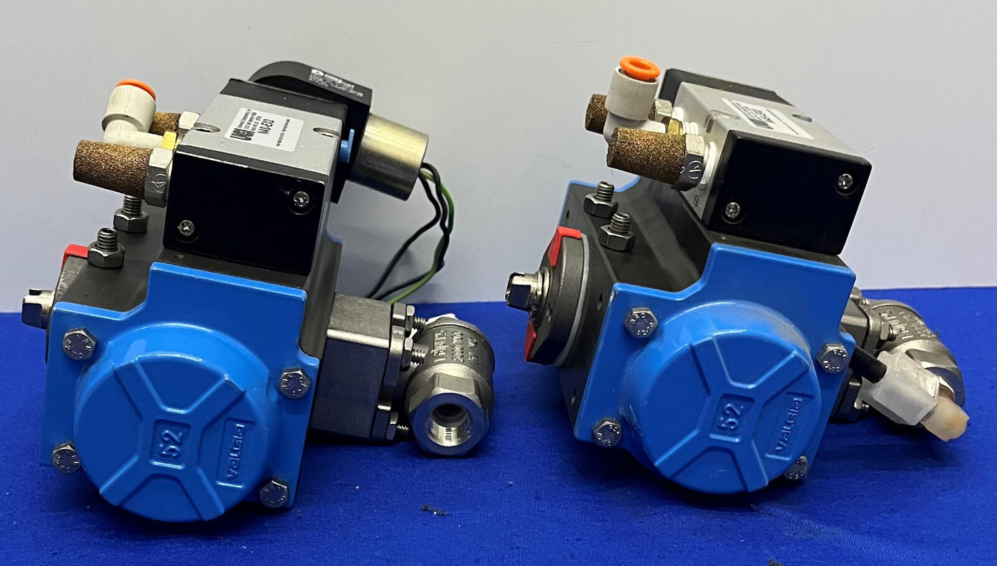 UNIVERSELE COMPONENTEN PC/S2S-2EX2 AANGEDREVEN KLEP met N4S-EX2 - LOT VAN 2