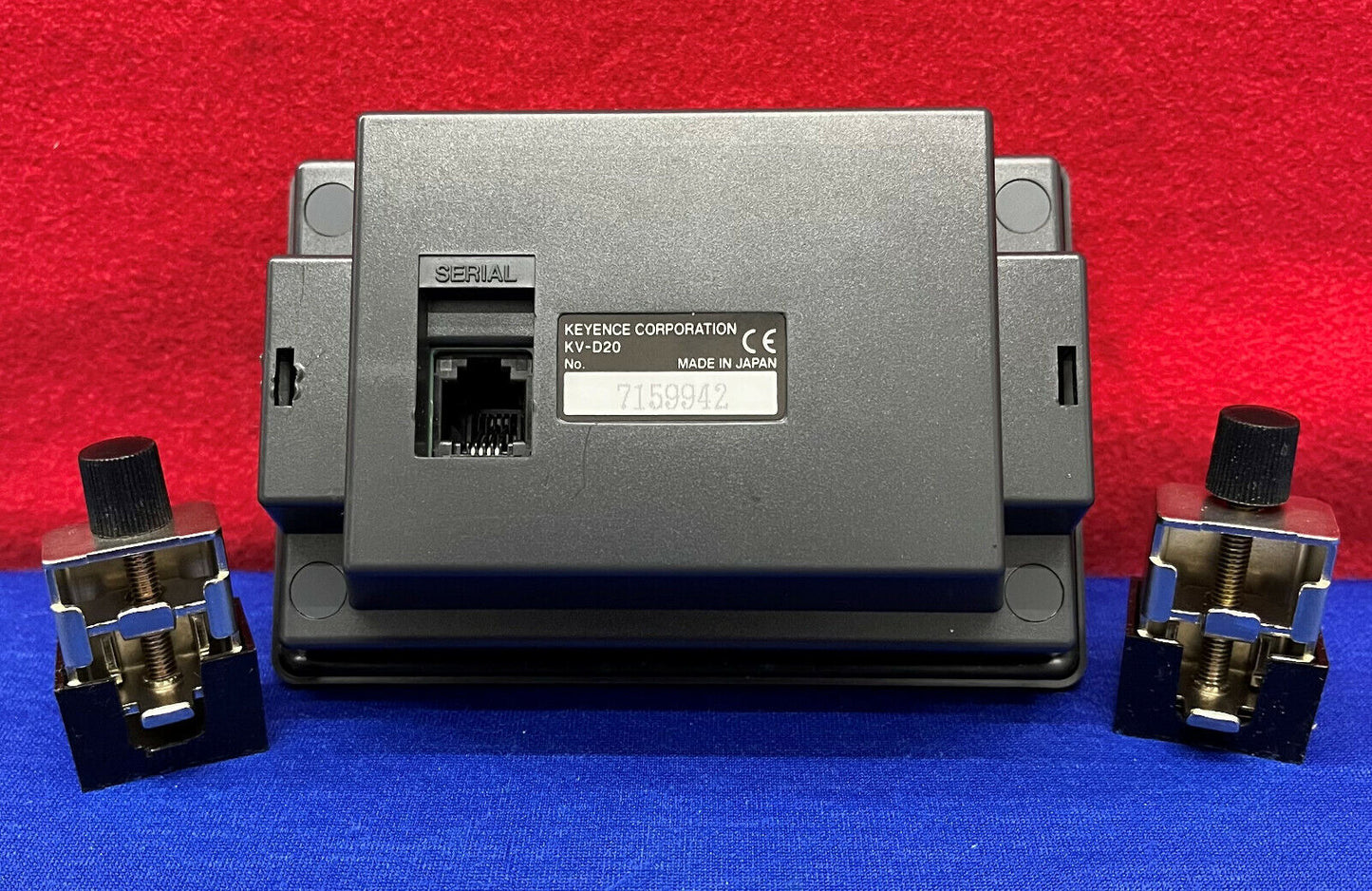 Keyence Corporation KV-D20 Interfaccia Display Pannello Operatore con Clip di Montaggio