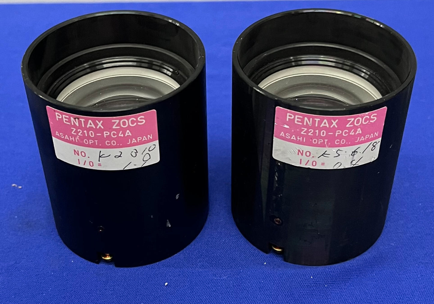 PENTAX ZOCS Z210-PC4A OBJEKTIV MIT SCHIEBE-ÄHNLICHEN ZOOM-OBJEKTIVFUNKTIONEN - 1 LOT, MENGE 2 