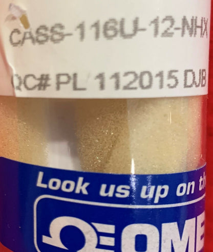 Omega K Type CASS-116U-12-NHX Thermokoppel HOGE TEMP Keramische Connector 650C