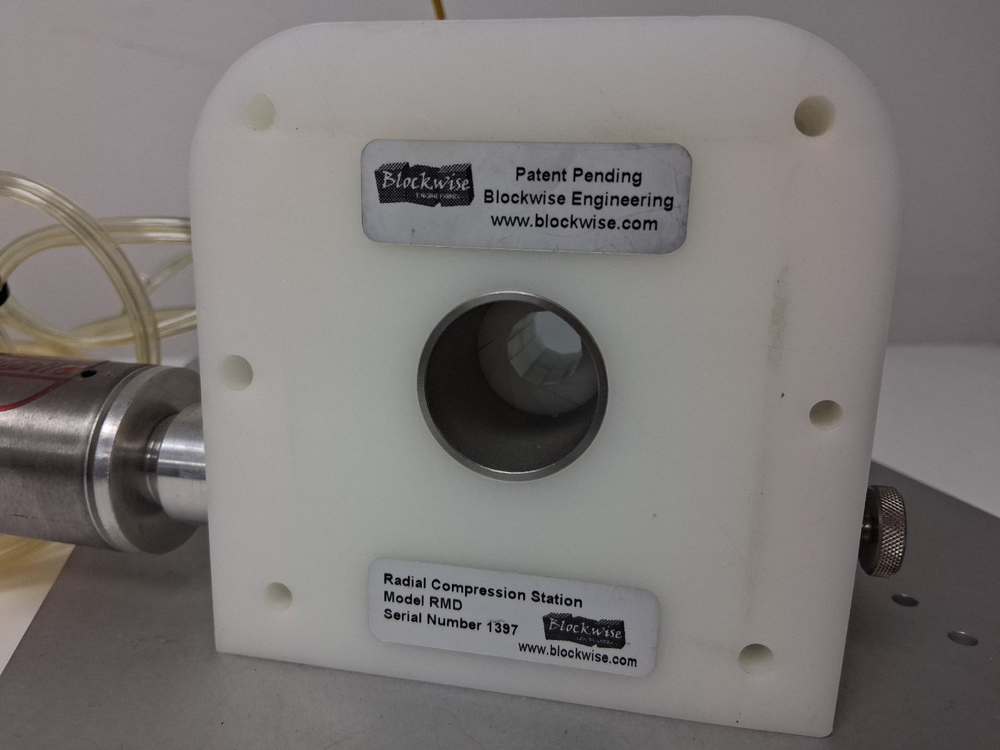 Blockwise Engineering RMJ Radial Compression Machine Crimper ITEM IS USED TESTED
