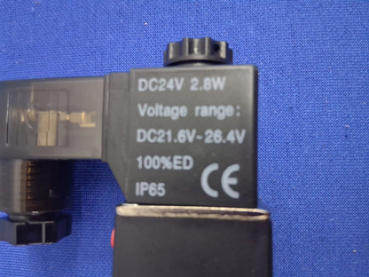 Automation Direct Nitra AVS-3111-24D Pneumatic Solenoid Valve 3 Port 1/8" Female