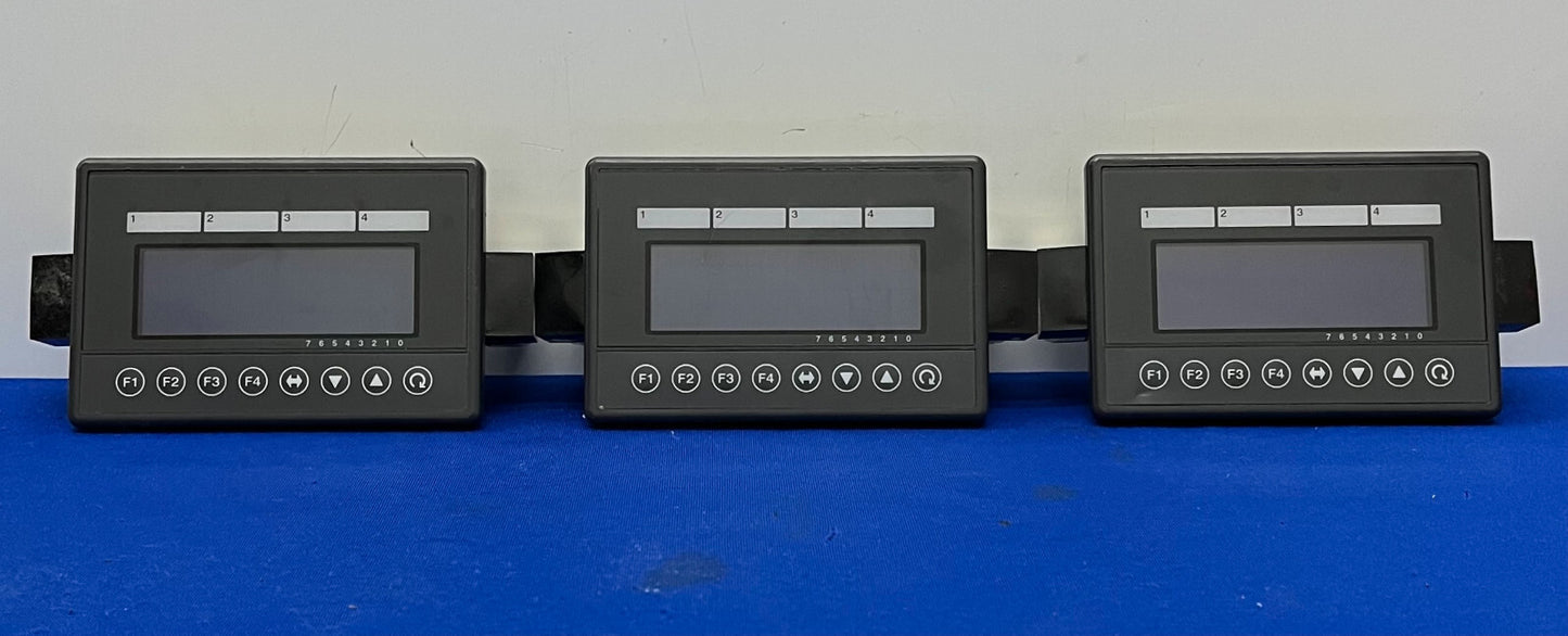 PANNELLO INTERFACCIA OPERATORE KEYENCE CORP KV-D20 4 LINEE - PARTI/RIPARAZIONE - 1 LOTTO QTY 3