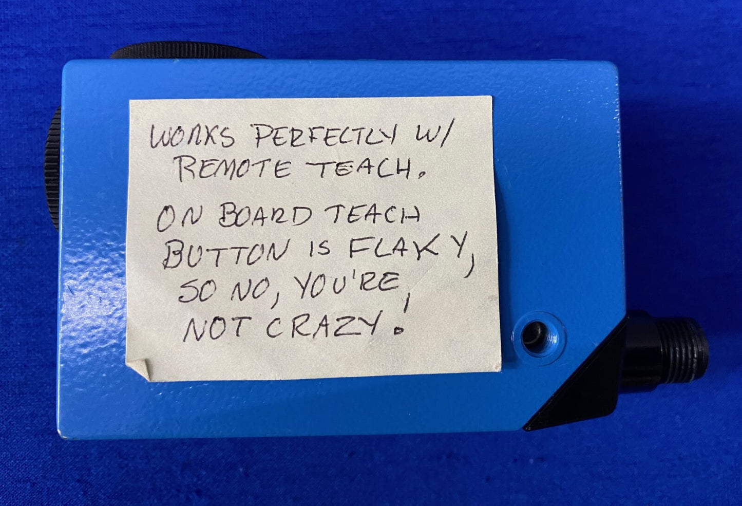 SICK KT5W-2P1116 CONTRAST SENSOR -  FOR PARTS/REPAIR