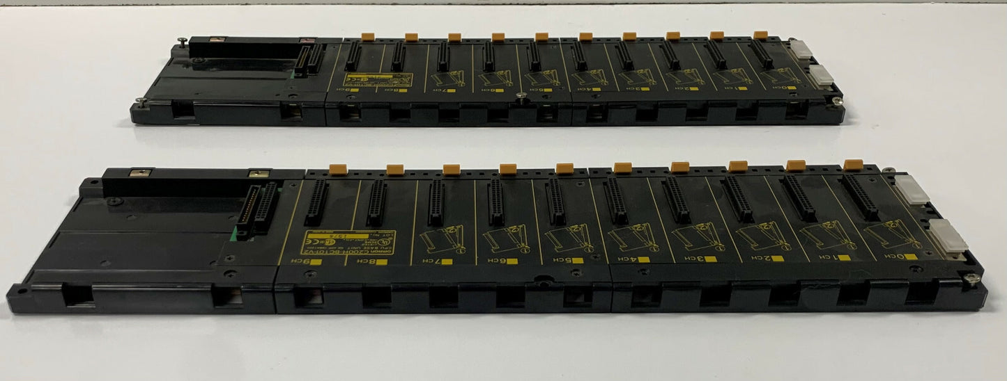 Lot de 2 unités de base CPU Omron 10 emplacements C200HBC101-V2
