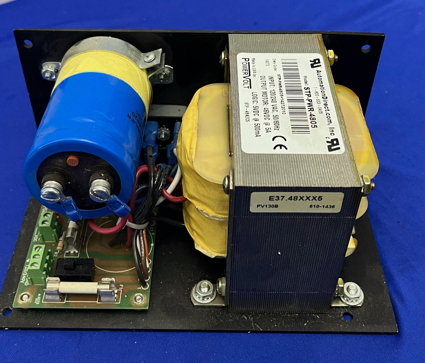 AUTOMAZIONE DIRECT POWERVOLT STP-PWR-4805 ALIMENTATORE INGRESSO 120/240VAC 