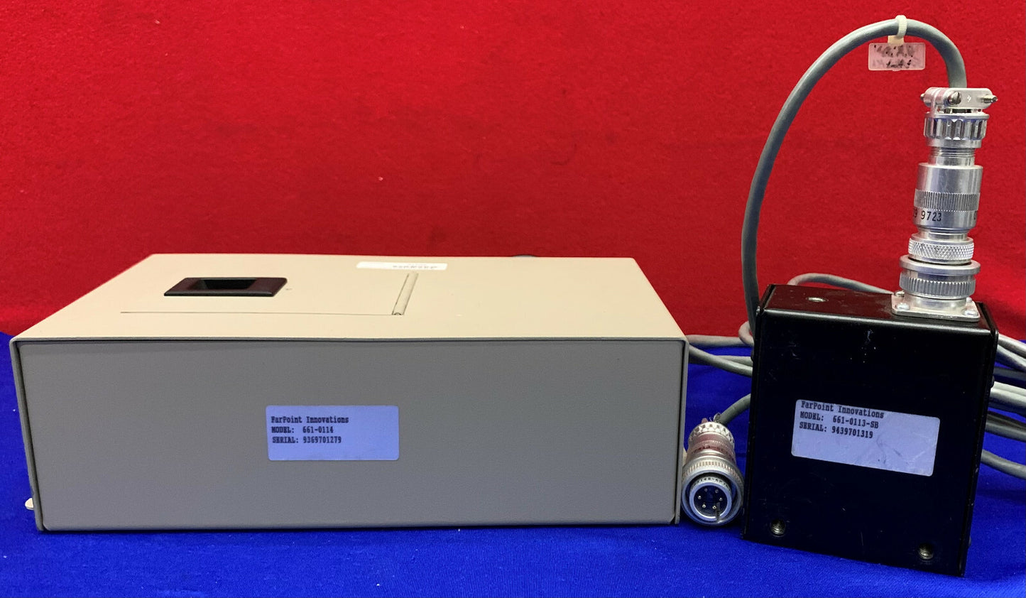 FARPOINT PPT STROBE LIGHT 661-0113-SB  w/ CONTROL POWER SUPPLY  661-0114