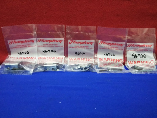 LOT OF 5 - HUMPRHEY 46706 MOUNTING BRACKET
