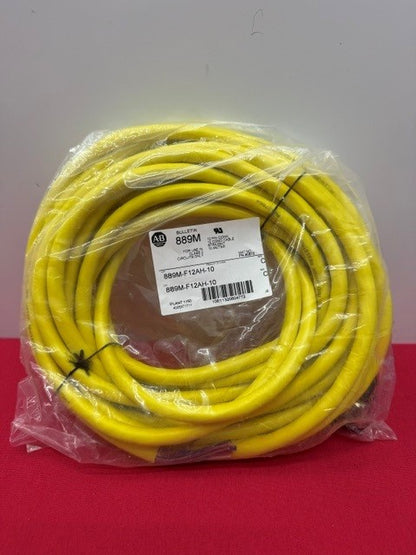 Allen Bradley M23 Cordset 12-Pin Female Straight Cable # 889M-F12AH-10 Ser C