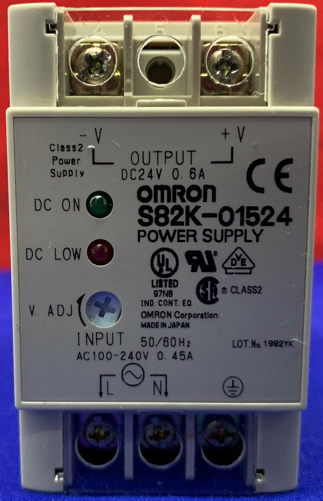 オムロン 電源 S82K-01524